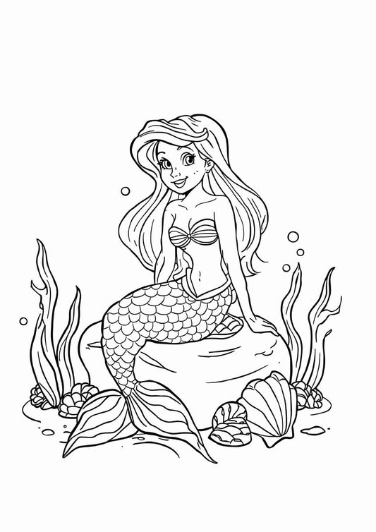 Fantasy színező gyerekeknek Frontális