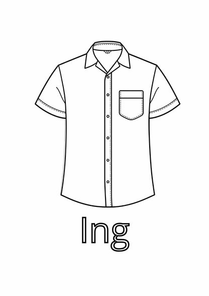 ÁBC színező gyerekeknek Frontális