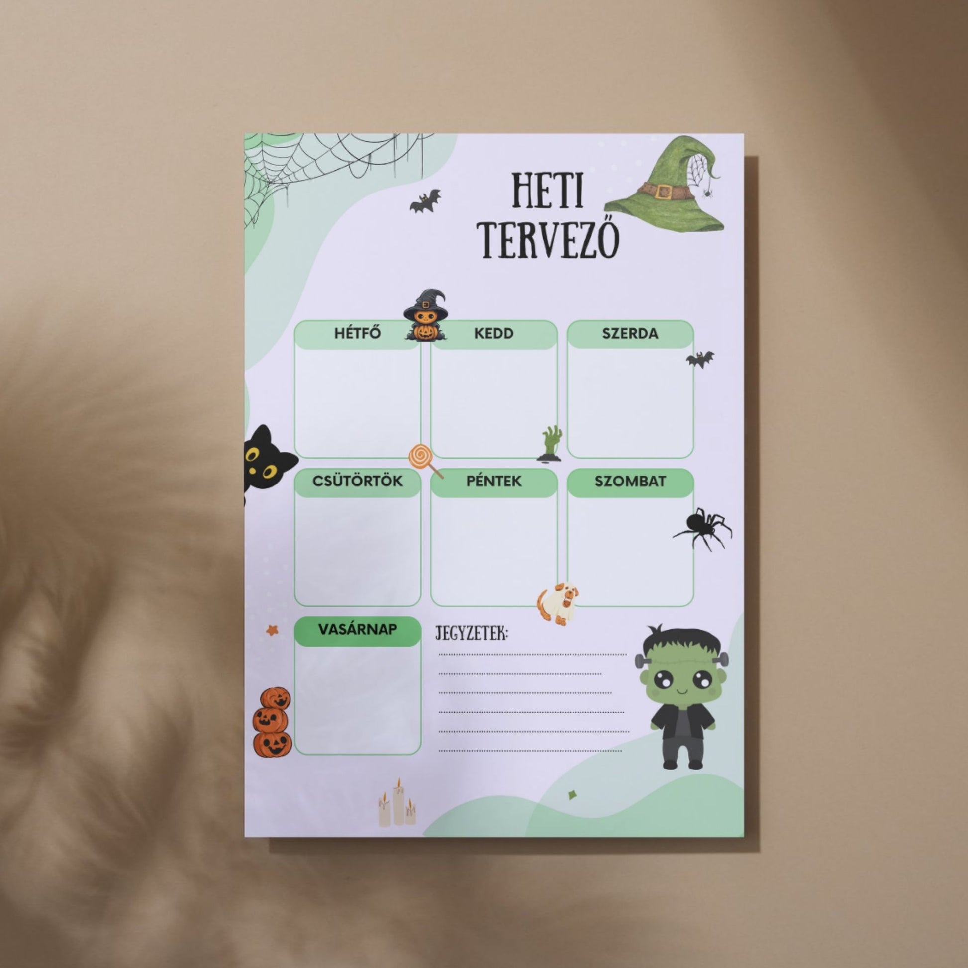 Halloween tervező Frontalis