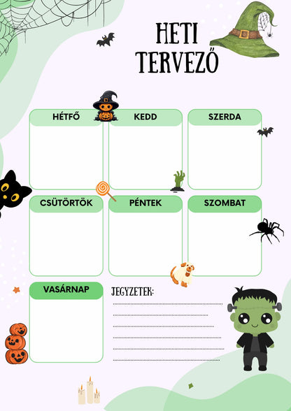 Halloween tervező Frontalis
