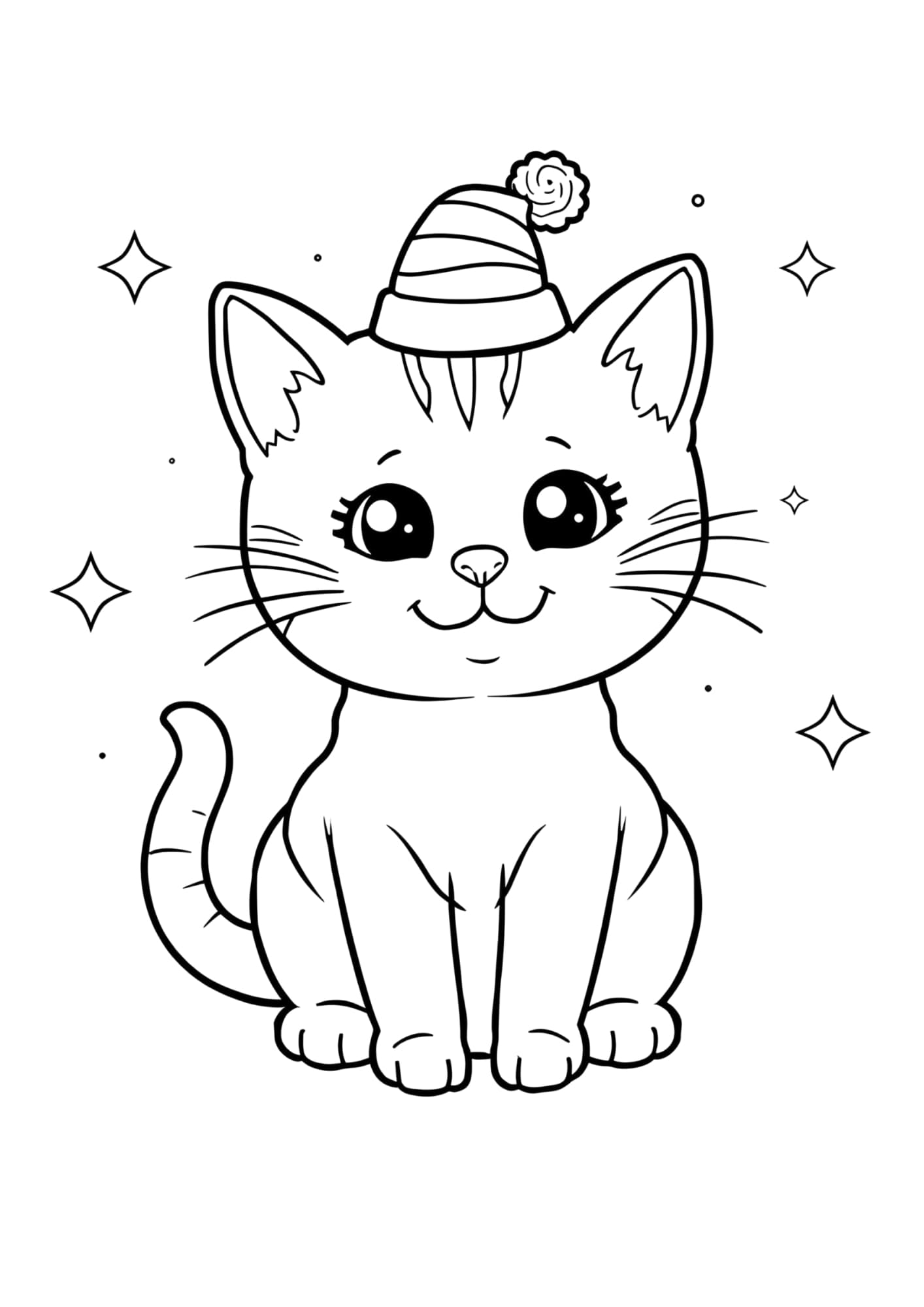 cicás színező Frontális